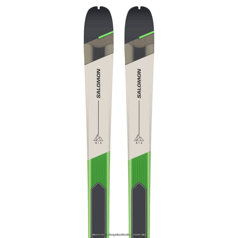 Salomon pastell neongrön 1/regnig dag/svart turskidor dam - mtn 86 pro T82RP1010