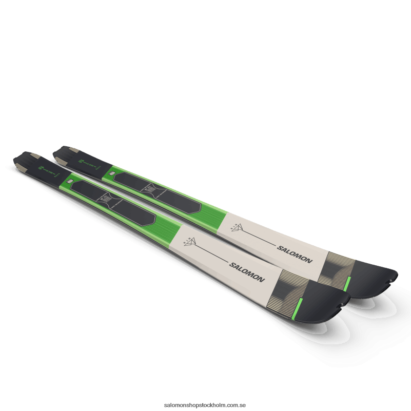Salomon pastell neongrön 1/regnig dag/svart turskidor dam - mtn 86 pro T82RP1010