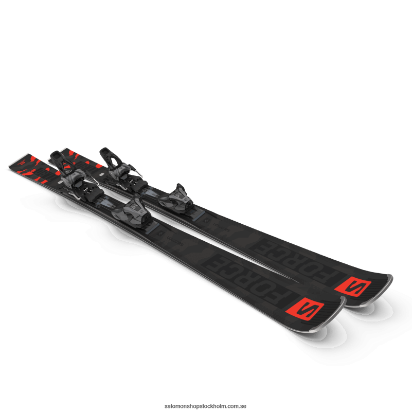 Salomon svart/neon korall/castelrock pistpaket dam - s/force ti.80 (och z12) T82RP1023