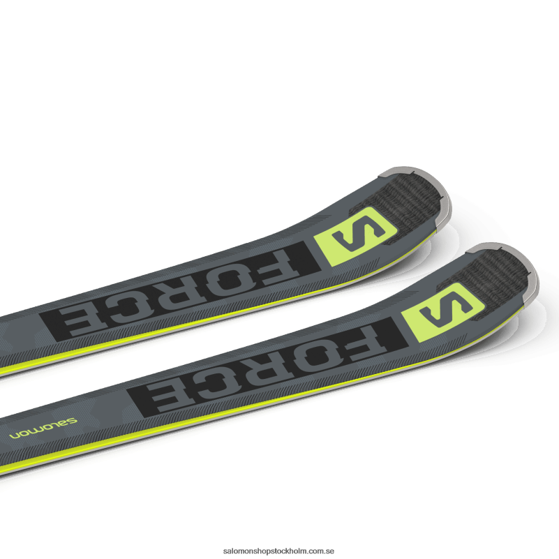 Salomon svart/pastell neon lime 1/castelrock pistpaket dam - s/force fx.76 (och m11) T82RP1015