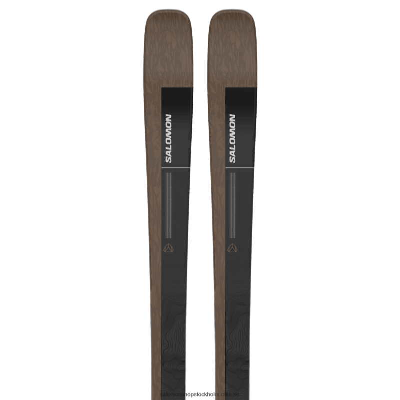 Salomon utter/svart/silver metallic allmountainskidor dam - hållning 84 T82RP1020