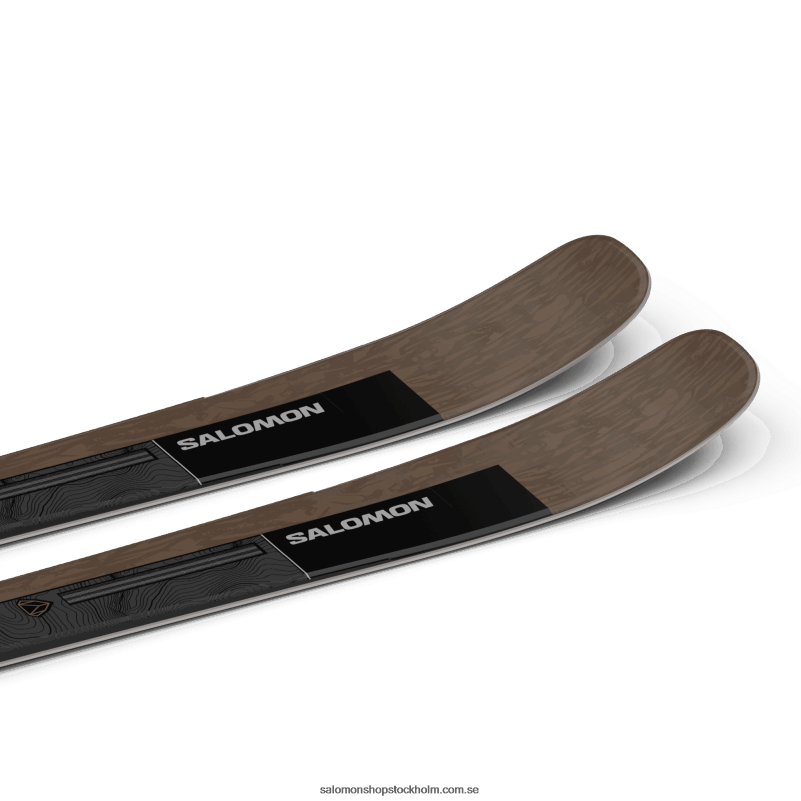 Salomon utter/svart/silver metallic allmountainskidor dam - hållning 84 T82RP1020