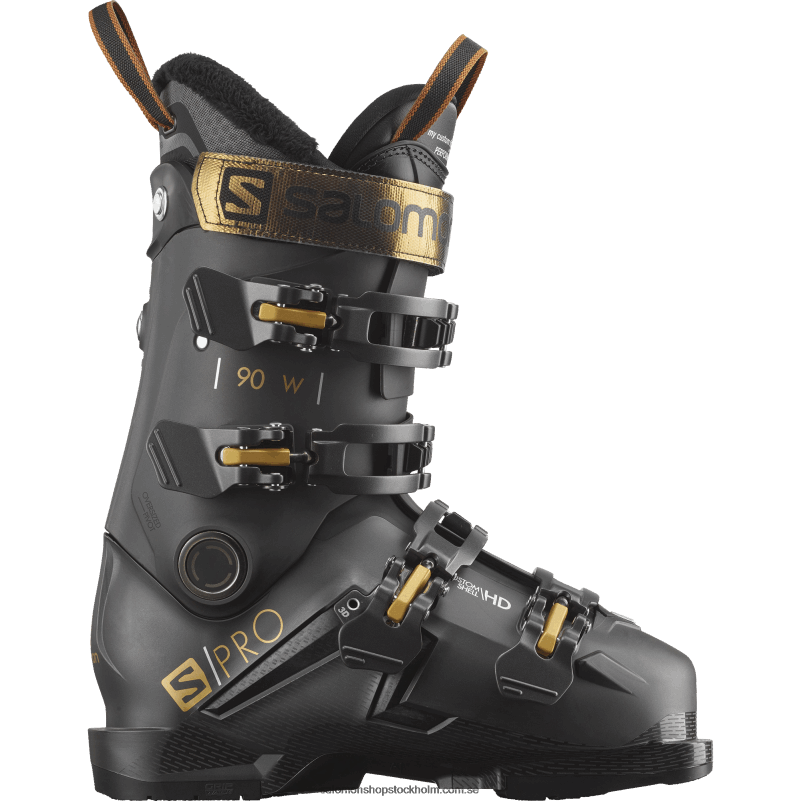 Salomon belluga metallic/svart/koppar metallic pistskidor dam - s/pro mv 90 T82RP1031