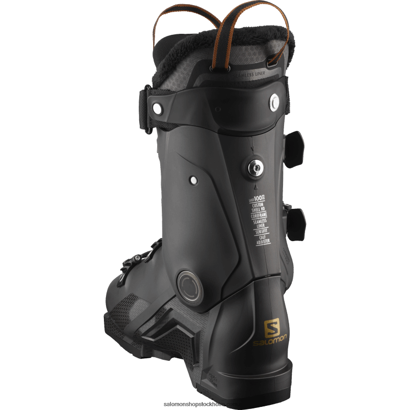 Salomon belluga metallic/svart/koppar metallic pistskidor dam - s/pro mv 90 T82RP1031