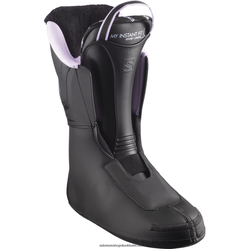 Salomon svart/lavendel/belluga pistkängor för damer - välj hv 80 T82RP1290