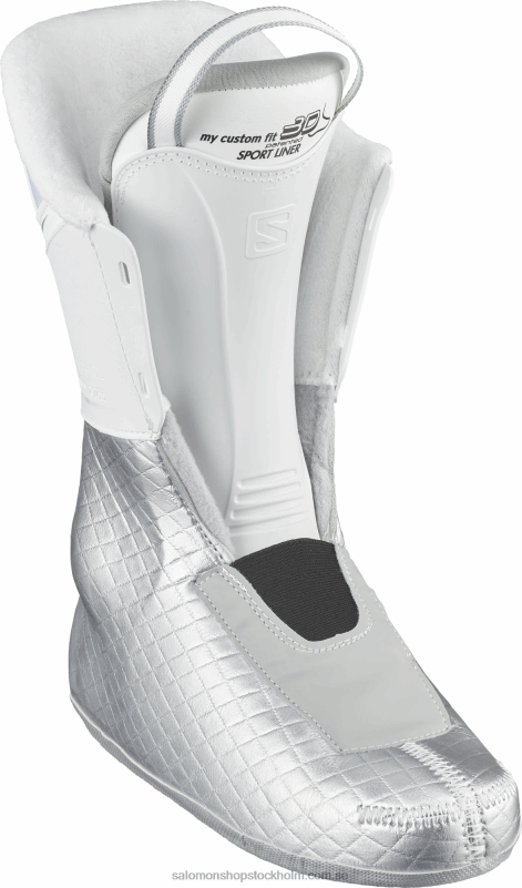 Salomon svart/sterling blå/vit pistkängor dam - s/pro mv 80 cs T82RP1042