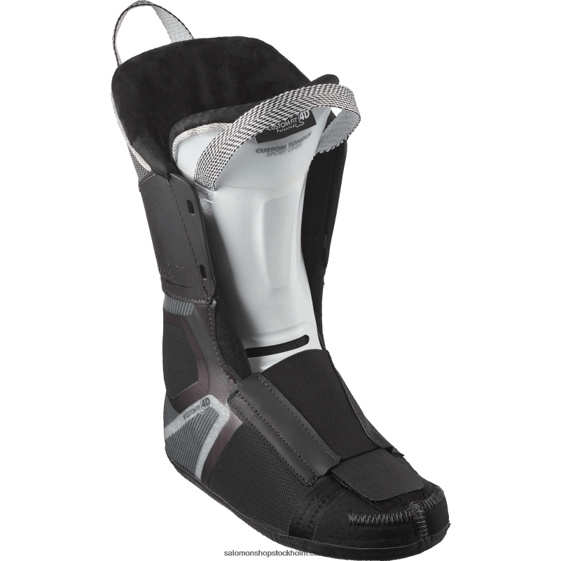 Salomon vit mossa/silver/svart pistkängor för dam - s/pro alpha 100 T82RP1028