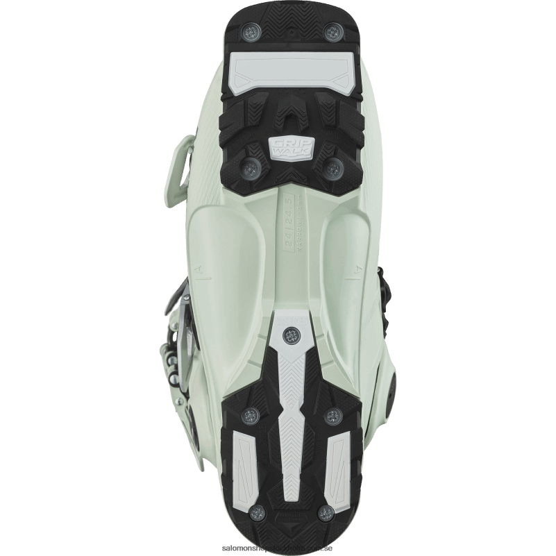 Salomon vit mossa/silver/svart pistkängor för dam - s/pro alpha 100 T82RP1028