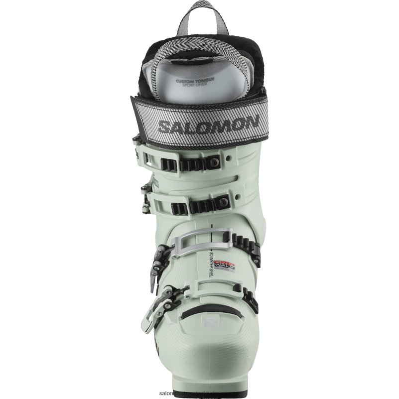 Salomon vit mossa/silver/svart pistkängor för dam - s/pro alpha 100 T82RP1028