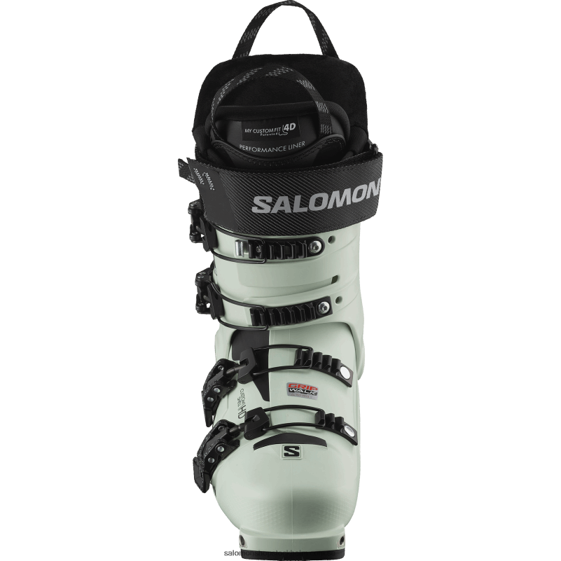 Salomon vit mossa/svart/vit friåkningsstövlar dam - shift pro 100 kl T82RP1037