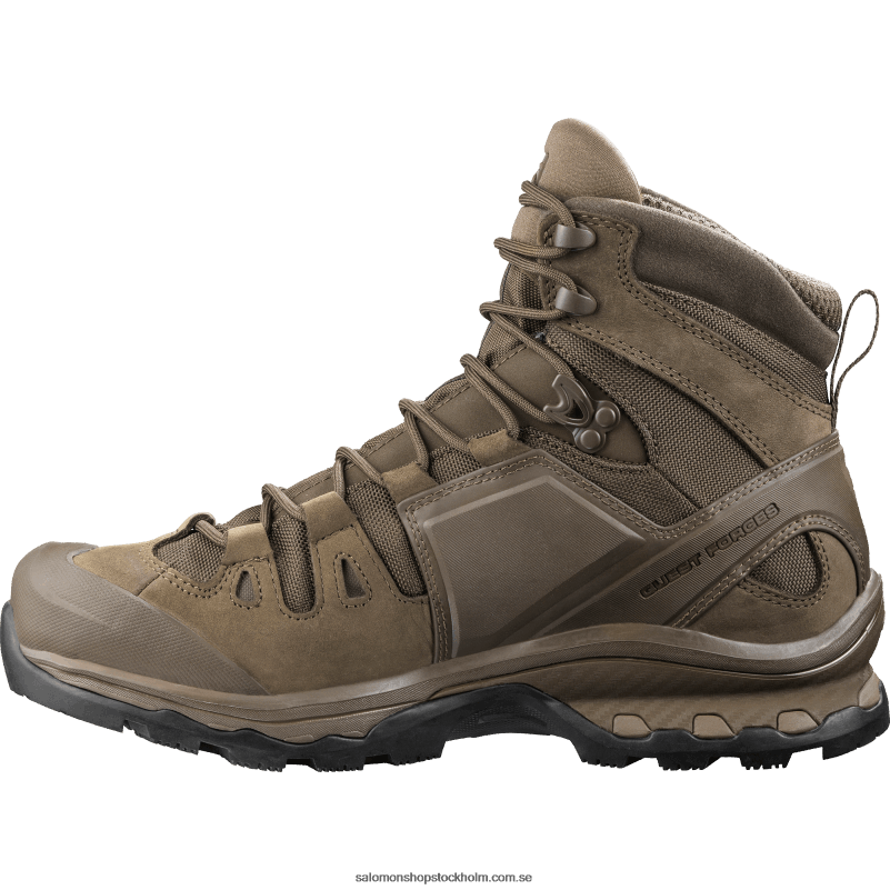 Salomon jordbrun kvinnors styrkor skor - quest 4d gore-tex forces 2 sv T82RP805