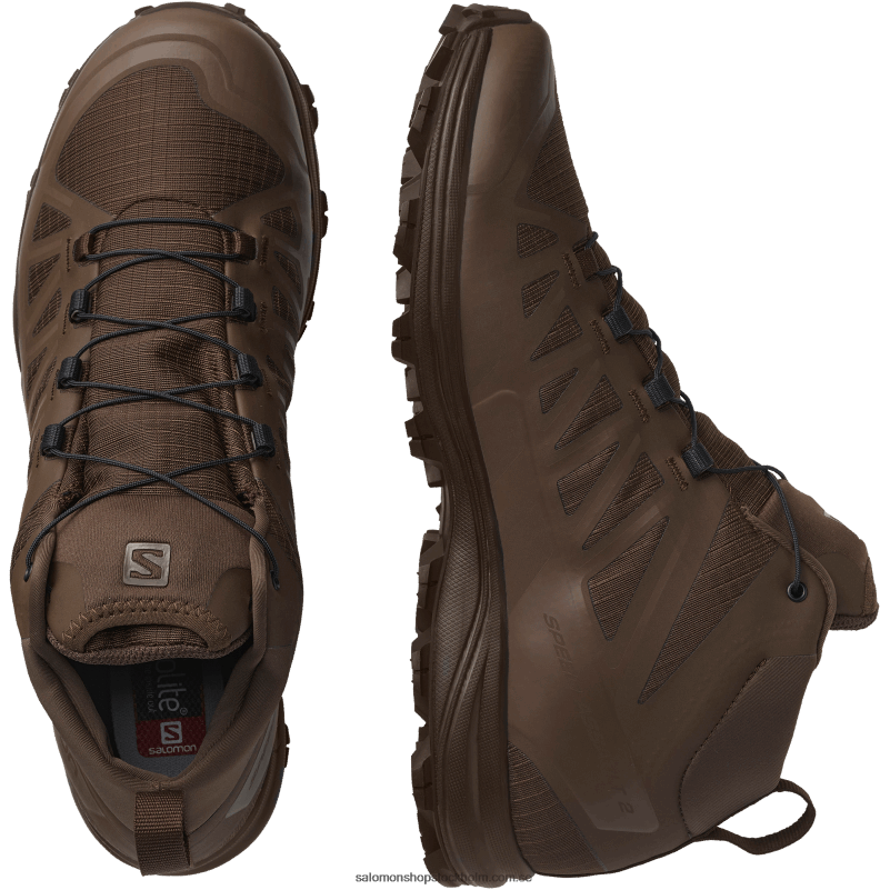 Salomon jordbrun kvinnors styrkor skor - speed assault 2 T82RP800