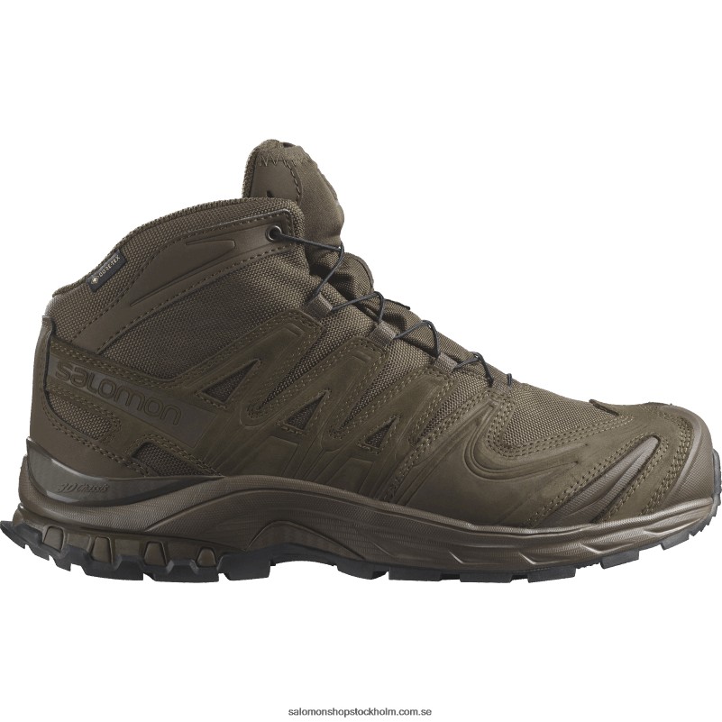 Salomon jordbrun kvinnors styrkor skor - xa forces mid gore-tex sv T82RP818