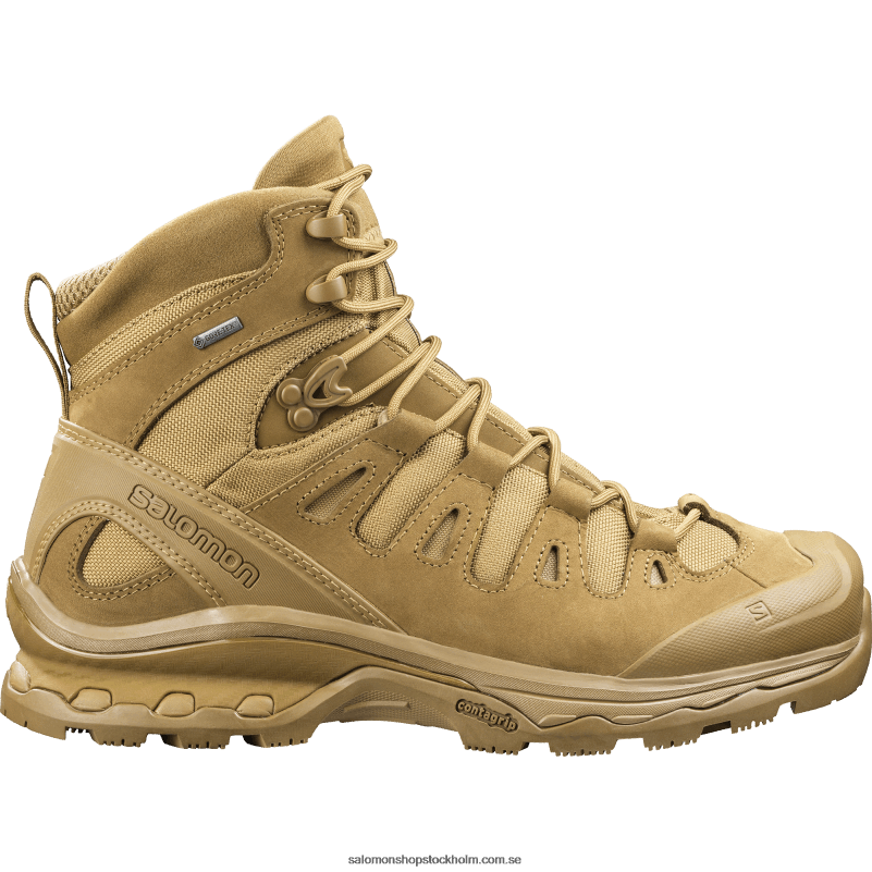 Salomon prärievarg brun kvinnors styrkor skor - quest 4d gore-tex forces 2 T82RP807