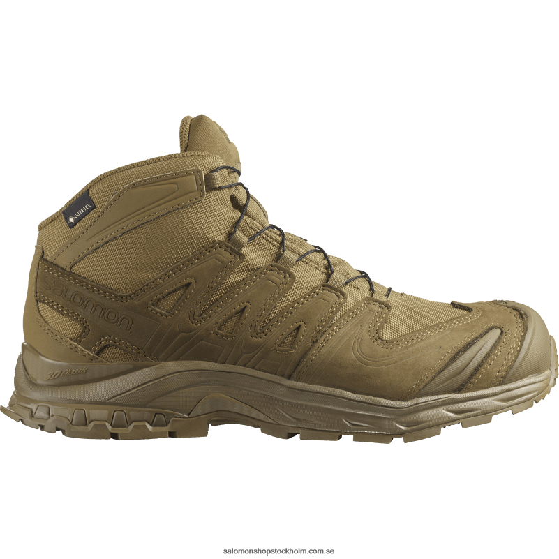 Salomon prärievarg brun kvinnors styrkor skor - xa forces mid gore-tex T82RP811