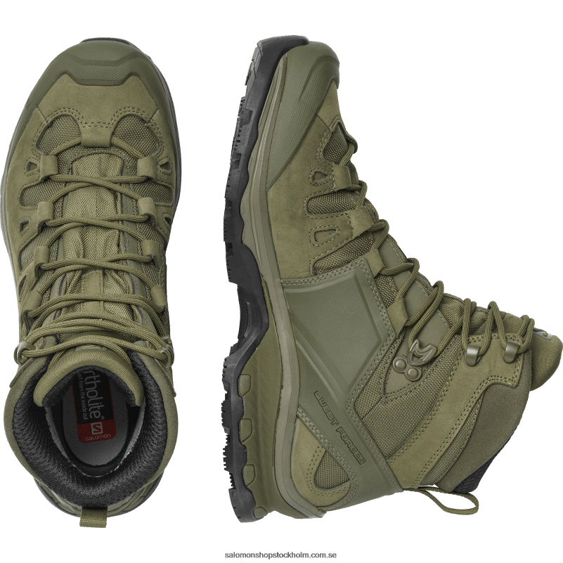 Salomon ranger grön kvinnors styrkor skor - quest 4d forces 2 sv T82RP822