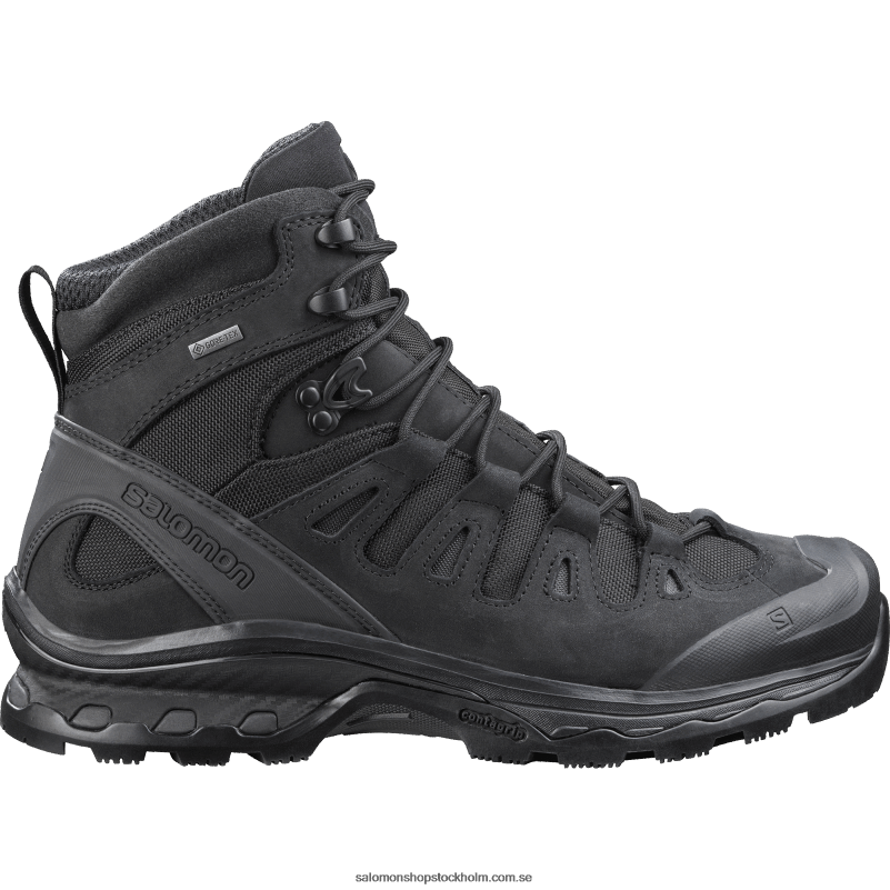 Salomon svart kvinnors styrkor skor - quest 4d gore-tex forces 2 sv T82RP806