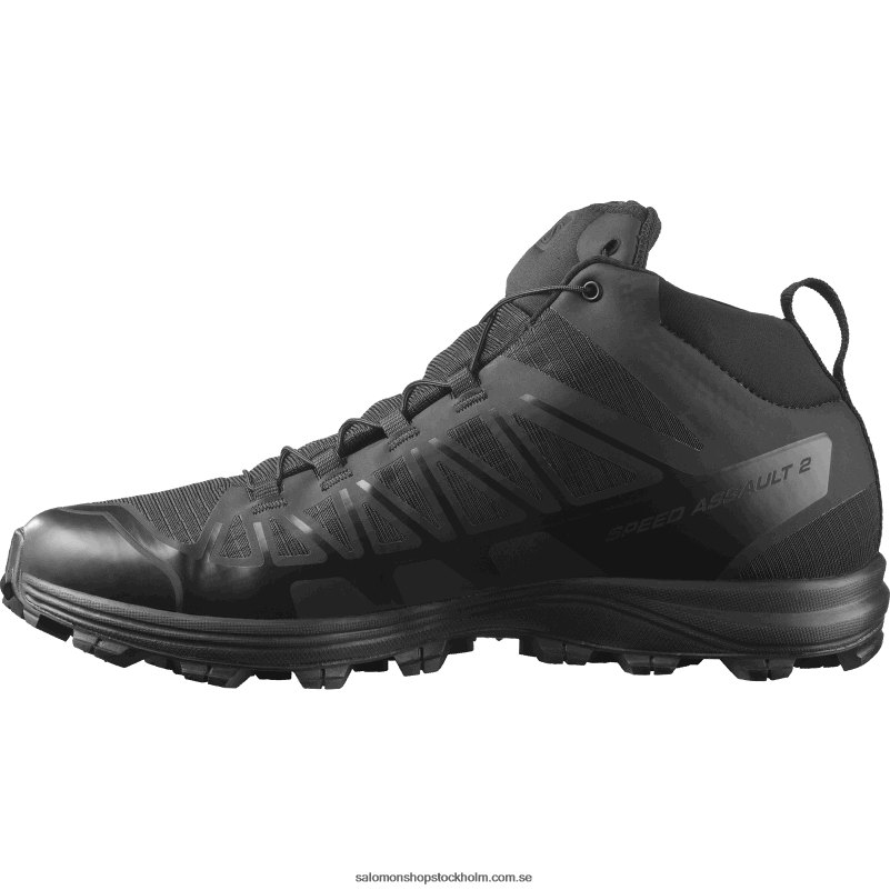 Salomon svart kvinnors styrkor skor - speed assault 2 T82RP801