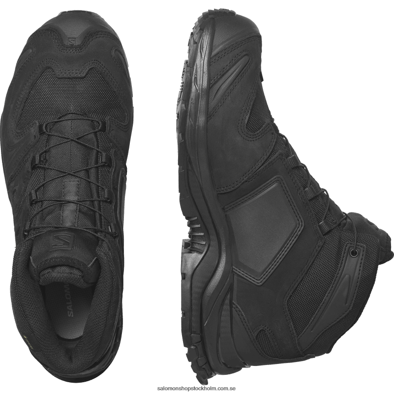 Salomon svart kvinnors styrkor skor - xa forces mid gore-tex sv T82RP819