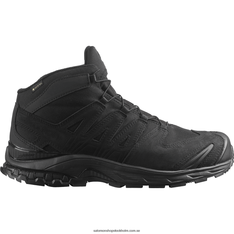 Salomon svart kvinnors styrkor skor - xa forces mid wide gore-tex sv T82RP812