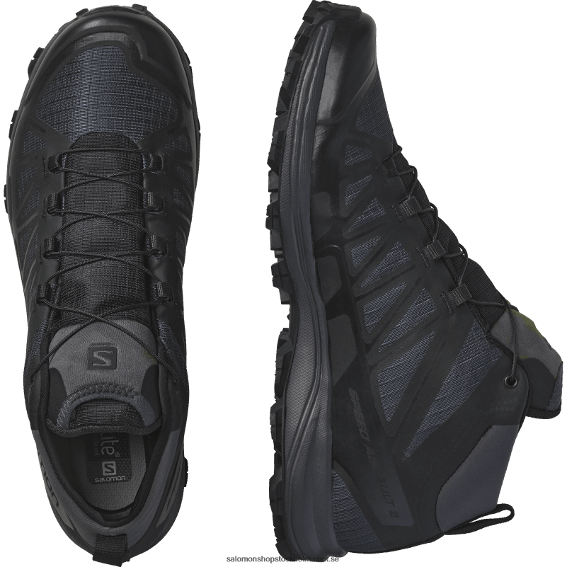 Salomon varg/svart kvinnors styrkor skor - speed assault 2 T82RP802