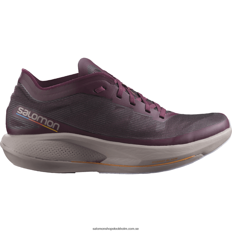Salomon druvvin/vaktel/lila ljung löparskor för kvinnor - fantasm T82RP743