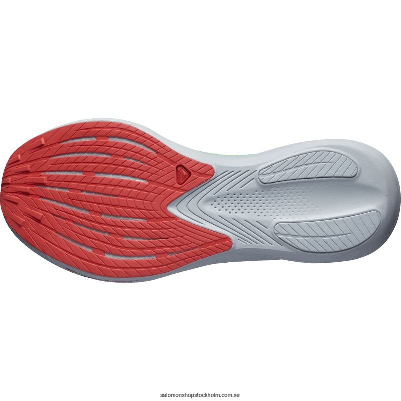 Salomon patinagrön/pärlblå/vallmoröd löparskor för kvinnor - fantasm T82RP744