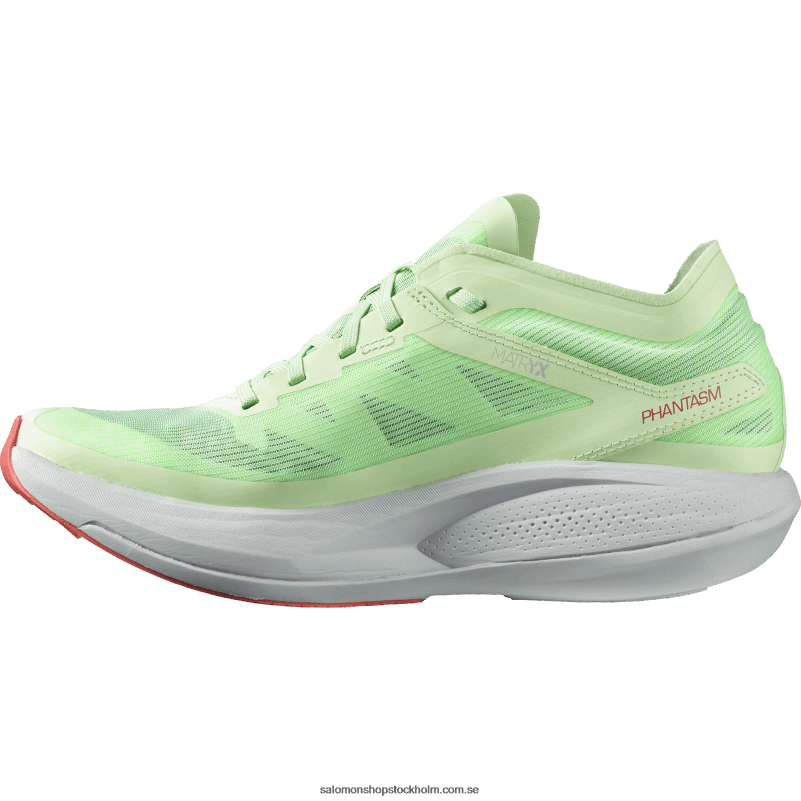 Salomon patinagrön/pärlblå/vallmoröd löparskor för kvinnor - fantasm T82RP744