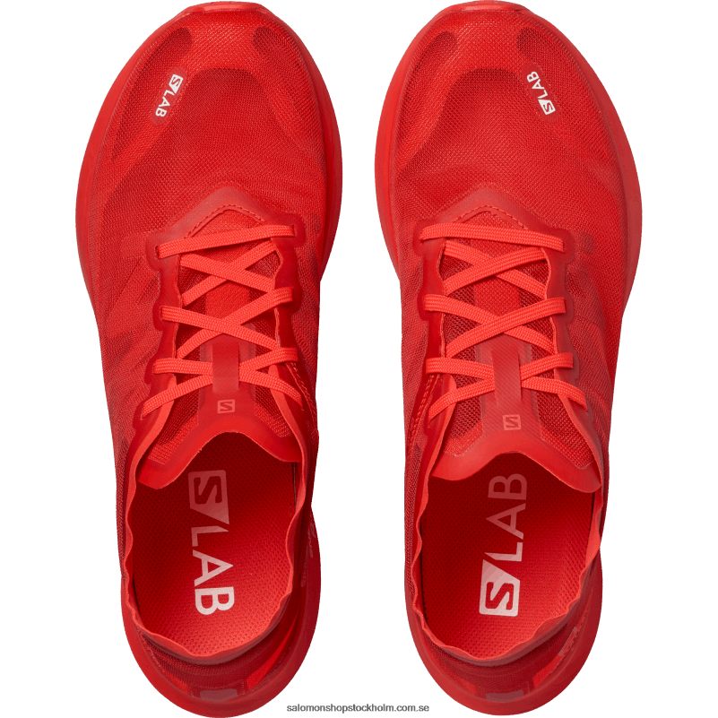 Salomon racing röd löparskor dam - s/lab fantasm T82RP750
