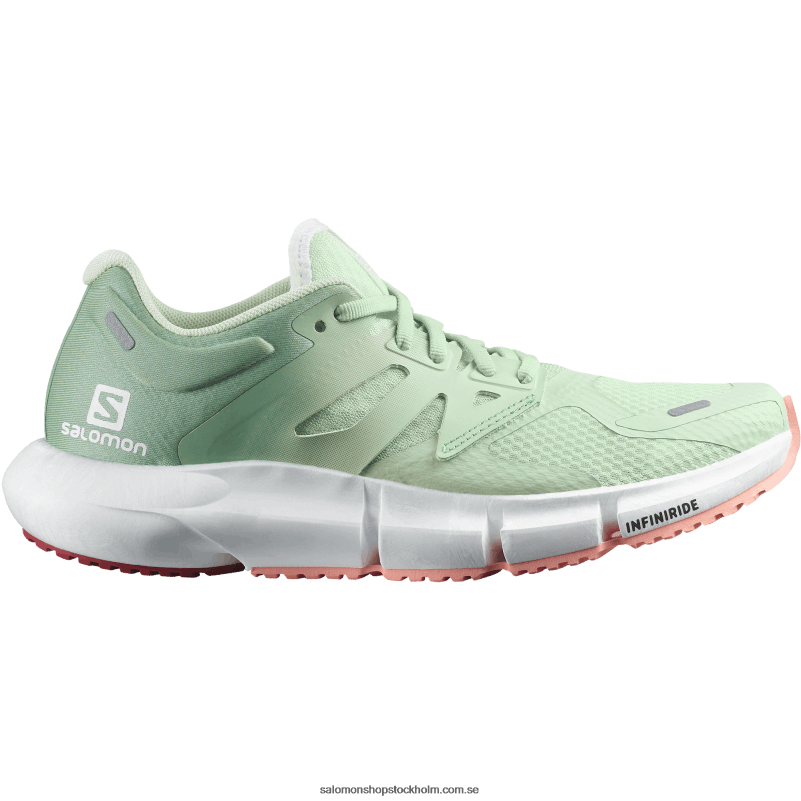 Salomon spray/granitgrön/blommande dahlia löparskor för kvinnor - förutse 2 T82RP755