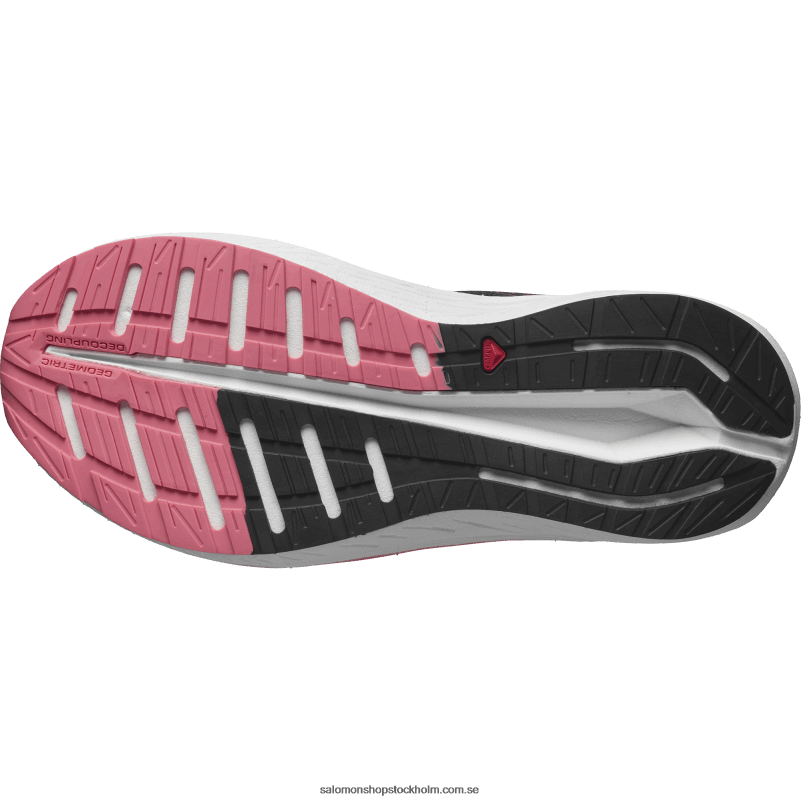 Salomon svart/vit/te ros löparskor för kvinnor - aero blaze T82RP741