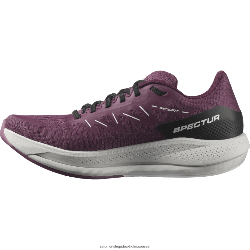 Salomon tulpanved/månsten/druvavin löparskor för kvinnor - spectur T82RP748