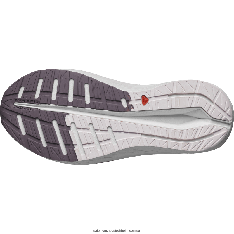 Salomon vagga rosa/vit/månlandskap löparskor för kvinnor - aero blaze T82RP740