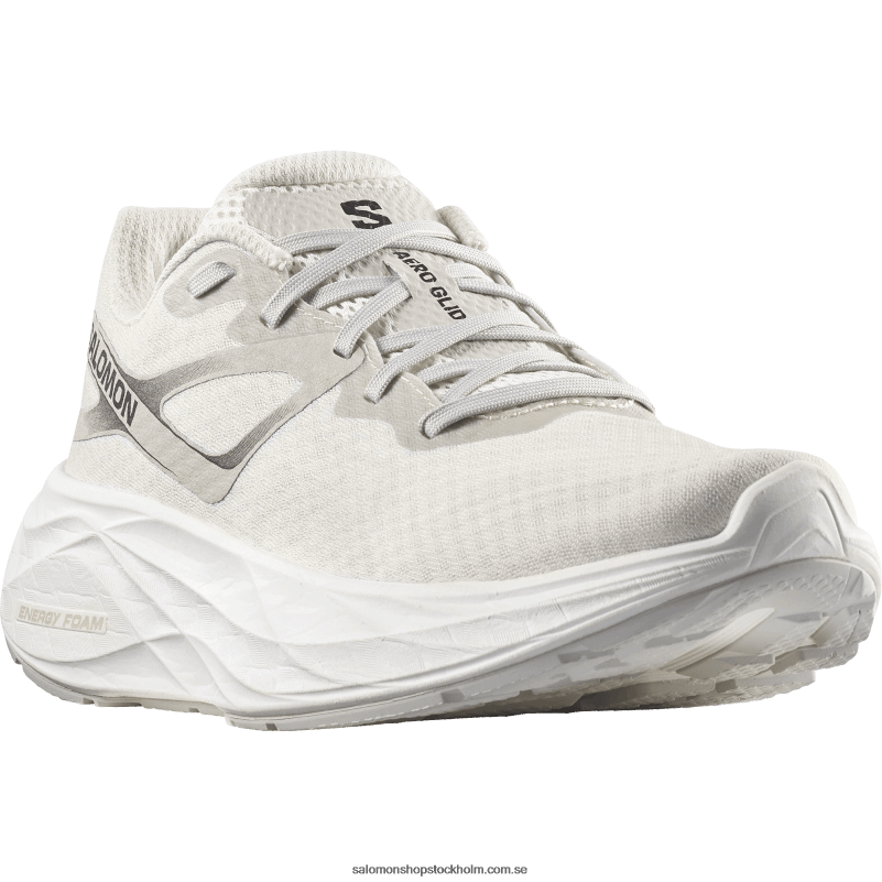 Salomon vaniljis/vit/månsten löparskor för dam - aero glide T82RP1149