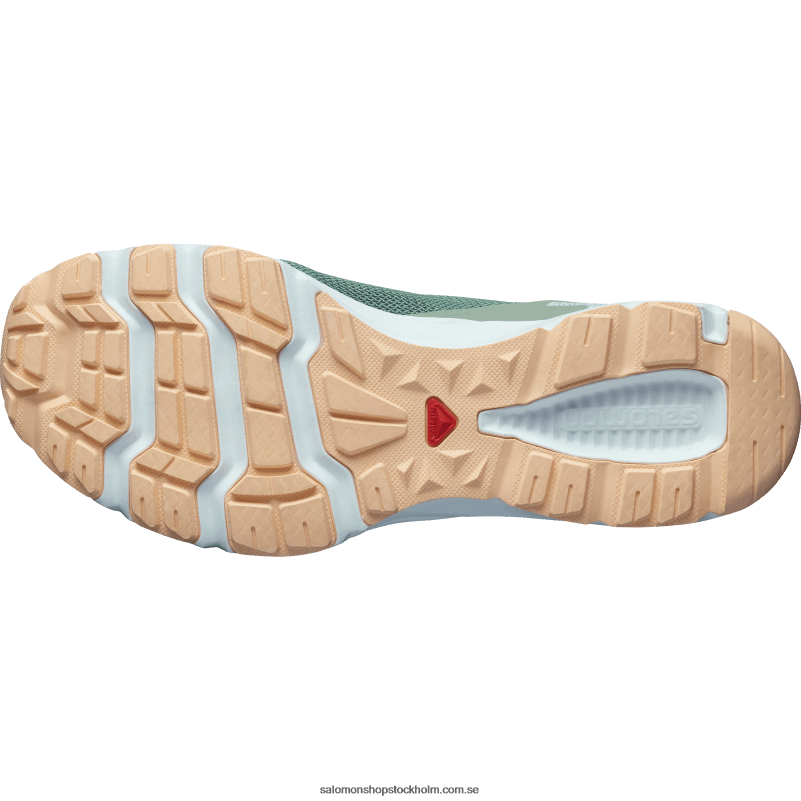 Salomon grön miljö/balsamgrön/mandelkräm damsandaler - amphib fet 2 T82RP791
