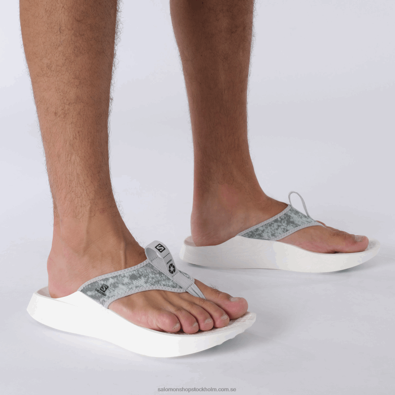 Salomon pärlblå/trooper/vit kvinnors återhämtningsskor - indexbrytning T82RP1548