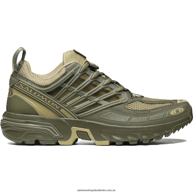 Salomon grågrön/djup lavgrön/olivnatt sportskor för kvinnor - acs pro T82RP759