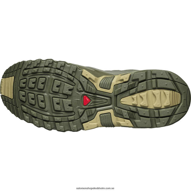 Salomon grågrön/djup lavgrön/olivnatt sportskor för kvinnor - acs pro T82RP759