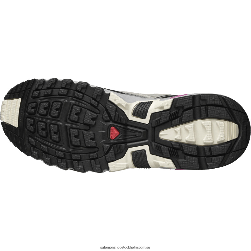 Salomon svart/legering/fjädergrå sportskor för kvinnor - acs pro advanced T82RP779