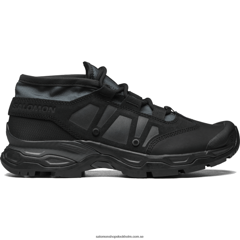 Salomon svart/magnet/ebenholts dam sportstyle skor - djungel ultra låg avancerad T82RP767
