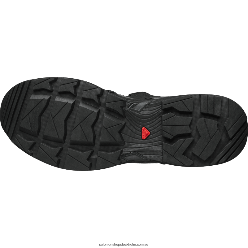 Salomon svart/magnet/ebenholts dam sportstyle skor - djungel ultra låg avancerad T82RP767