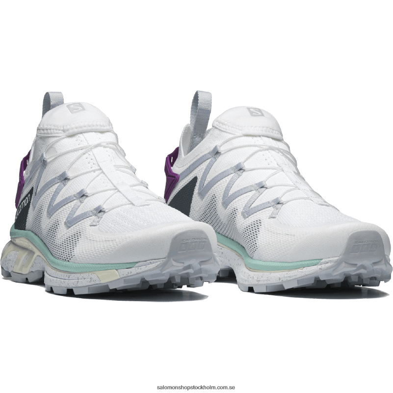 Salomon vit/pärlblå/yucca sportskor för kvinnor - xt-rush T82RP775