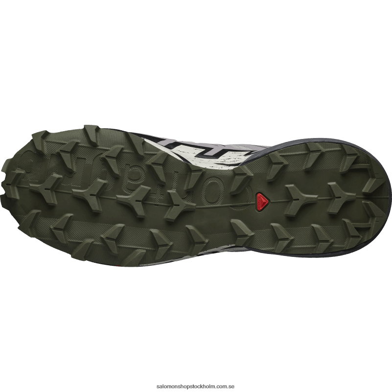 Salomon aska av rosor/svart/olivnatt trail löparskor för kvinnor - speedcross 6 gore-tex T82RP1515