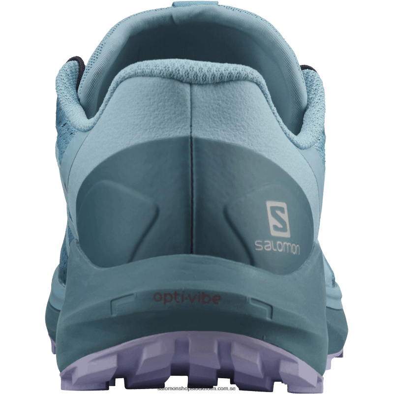 Salomon delphinium blå/gräsand blå/lavendel damlöparskor - sense ride 4 T82RP1537