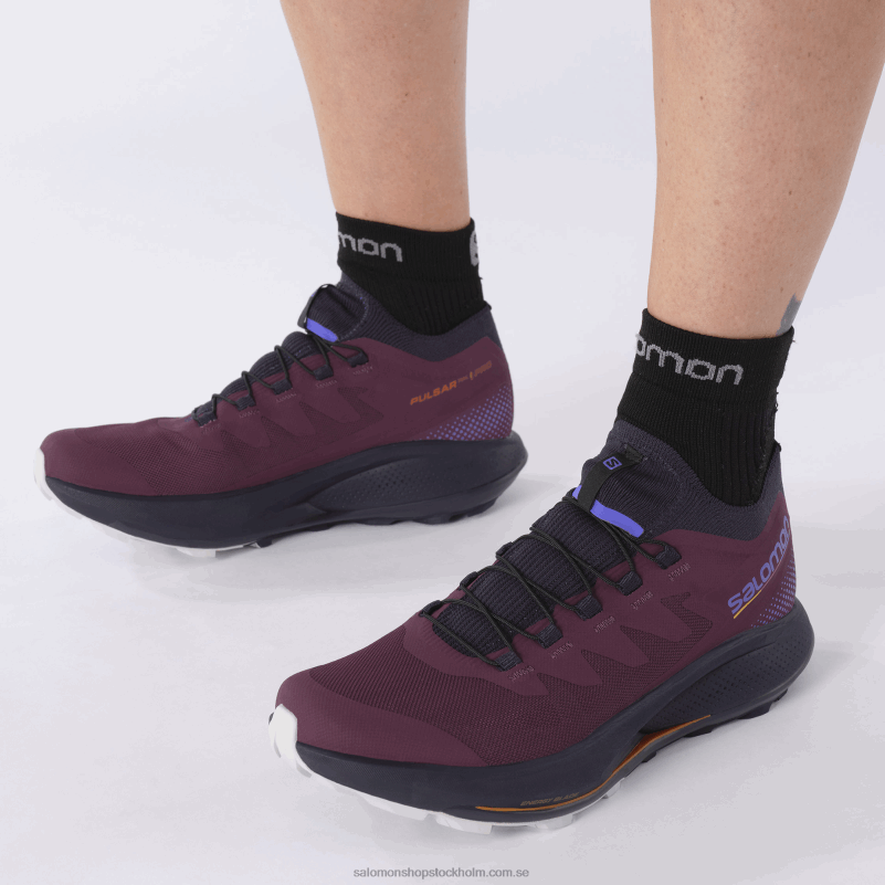 Salomon druvvin/natthimlen/månsten trail löparskor för dam - pulsar trail pro T82RP1532
