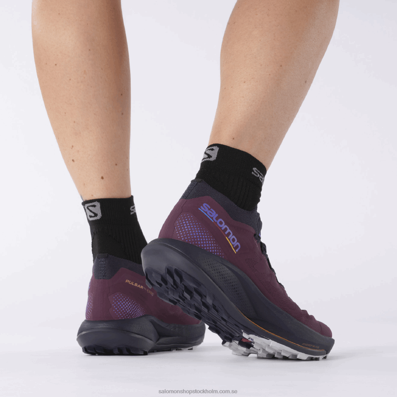 Salomon druvvin/natthimlen/månsten trail löparskor för dam - pulsar trail pro T82RP1532
