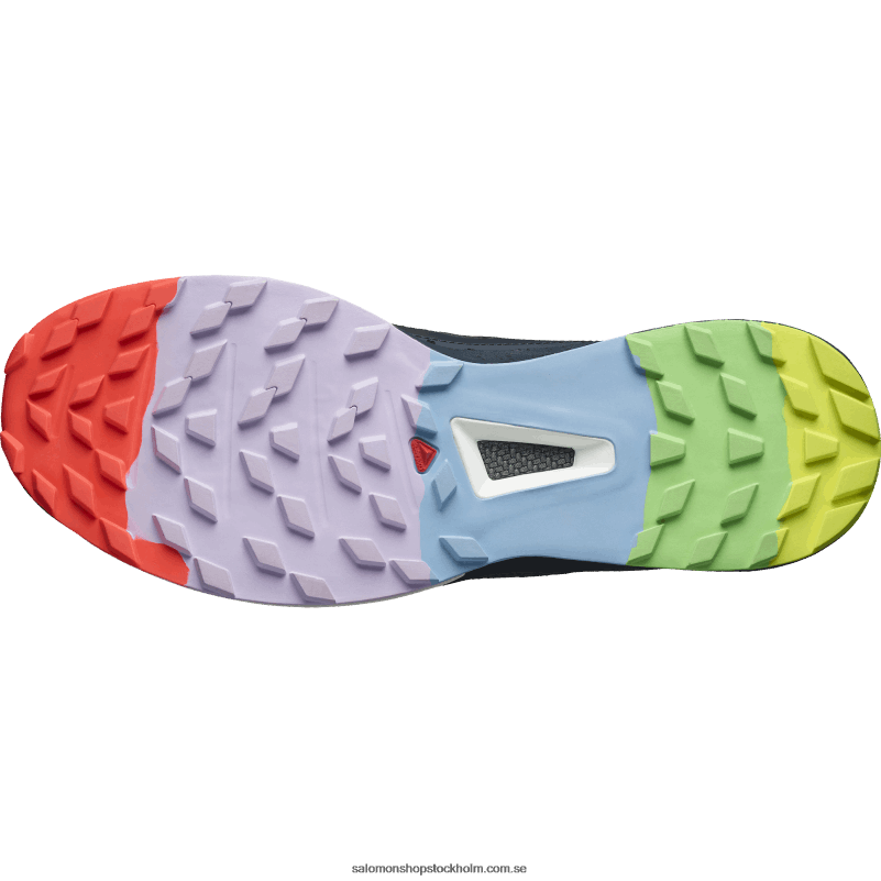 Salomon india bläck/eldig korall/svart damlöparskor - s/lab ultra 3 limited edition T82RP1524