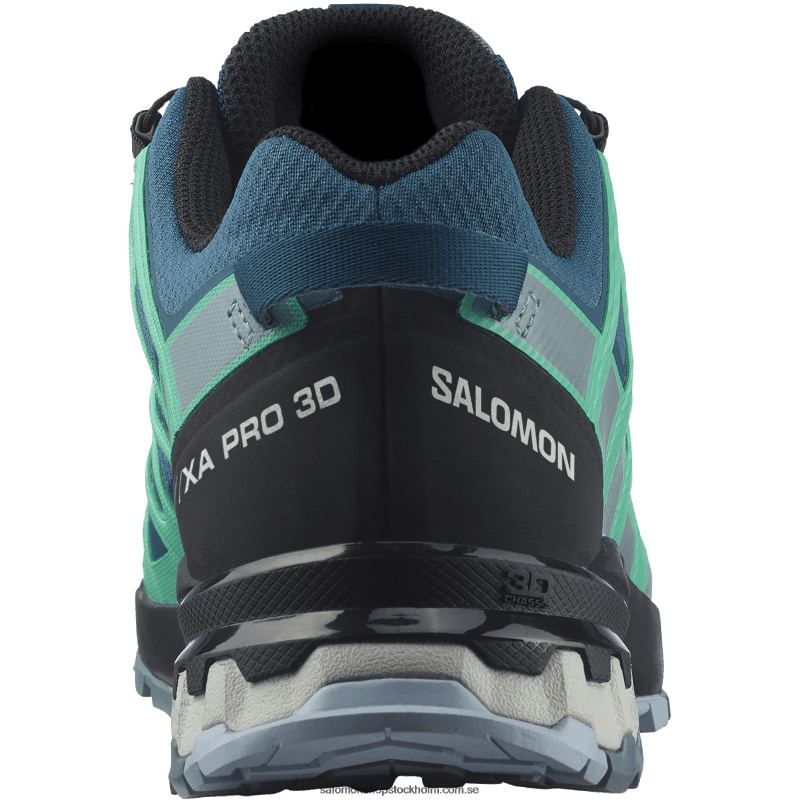 Salomon legion blue/trooper/mint leaf löparskor för dam - xa pro 3d v8 gore-tex T82RP1539