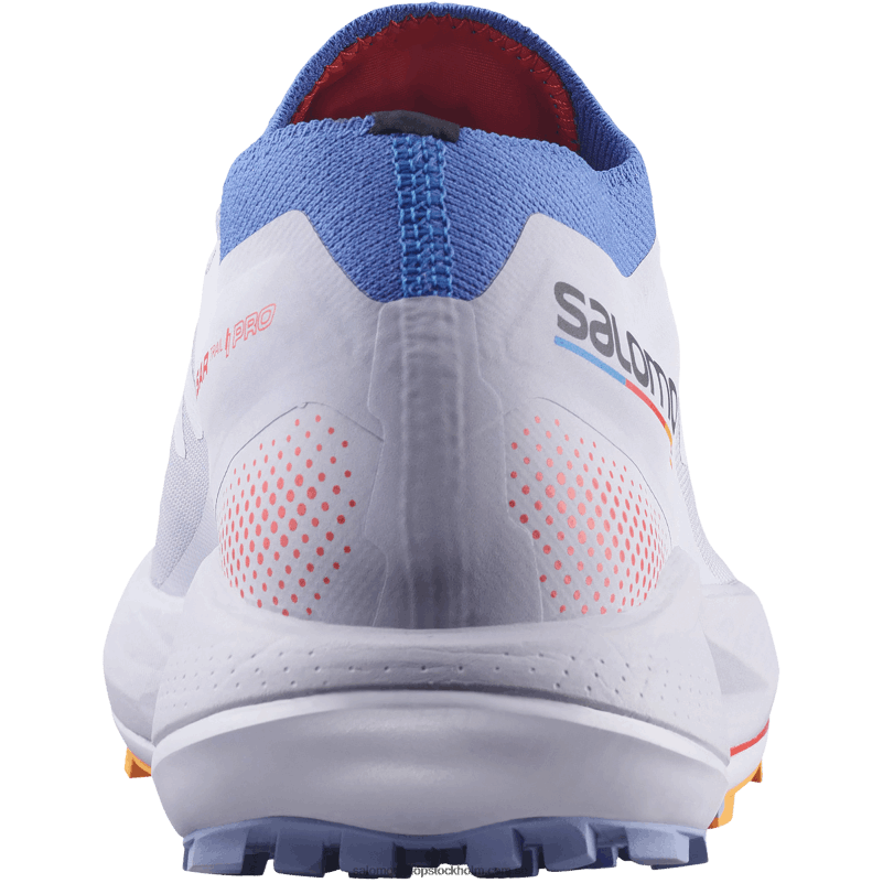 Salomon lila ljung/amparoblå/flammande orange trail löparskor för dam - pulsar trail pro T82RP1534