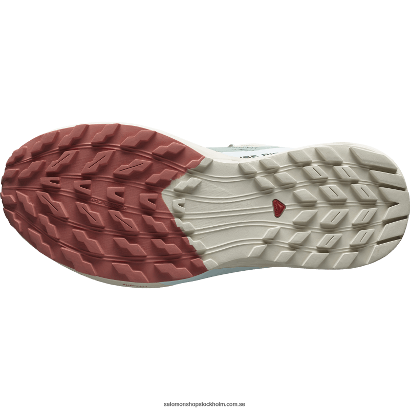 Salomon liljepad/regnig dag/blekt aqua damlöparskor - sense ride 5 T82RP1496